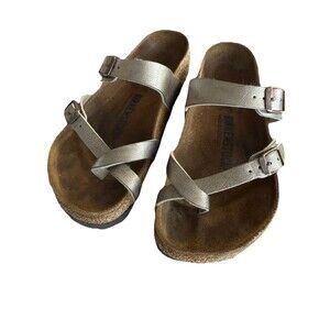 BIRKENSTOCK Women's Mayari Sandal Golden Brown US 5-5.5 EU 36 Pre-owned